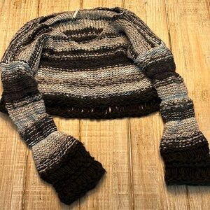 Cropped Free People sweater
